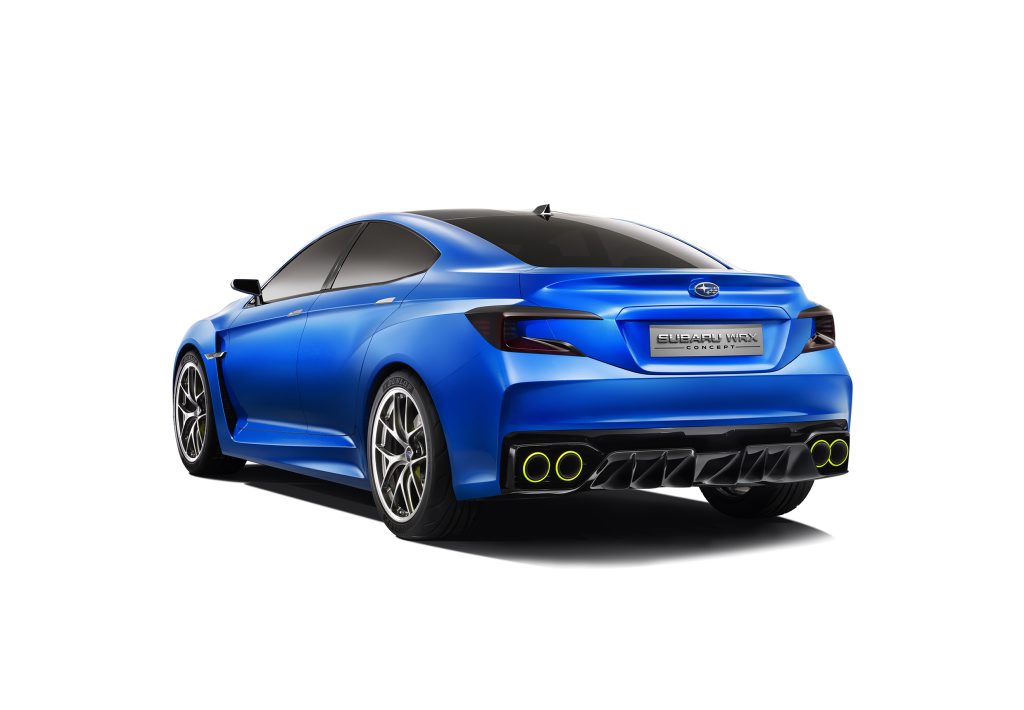 The Subaru WRX Concept. The Subaru WRX Concept.